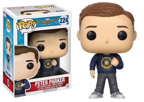 Funko POP! Movies Spider Man Homecoming. Peter Parker Vinyl Figure 10cm - 5