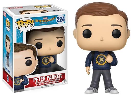 Funko POP! Movies Spider Man Homecoming. Peter Parker Vinyl Figure 10cm - 5