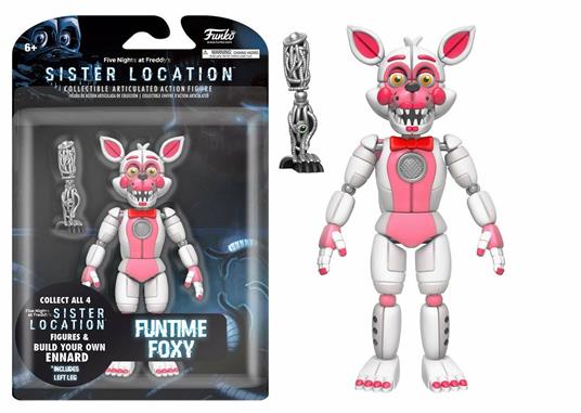 Funko Vinyl Collectible. Five Nights At Freddys Nightmare. Sister Location. Funtime Foxy - 4