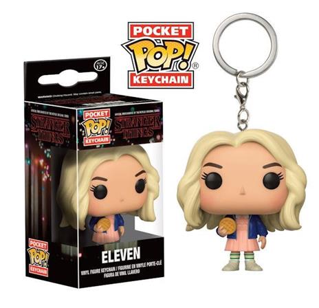 Funko Pocket POP! Keychain. Stranger Things Eleven with Wig - 2