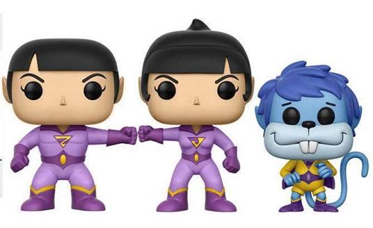 DC Comics POP! Vinyl Figure 3-Pack Wonder Twins Summer Convention Exclusive 9 cm