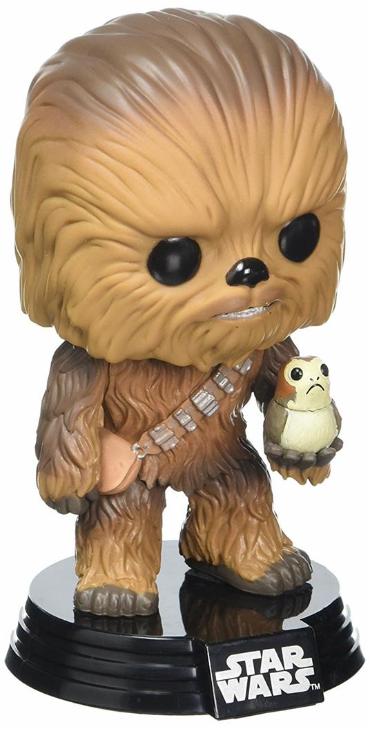 Funko POP! Star Wars Episode 8 The Last Jedi. Chewbacca with Porg Bobble Head - 4
