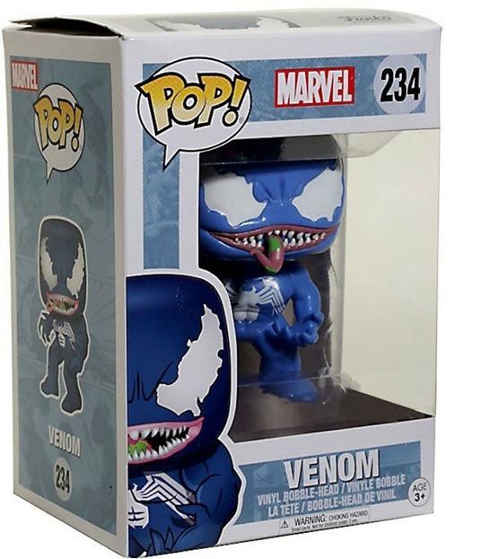 Bobble Head Pop Marvel Spider Man Venom Blue Exclusive New! - 3