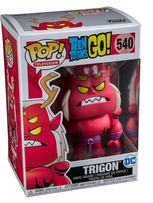 Funko Pop Culture Teen Titans Go Trigon Limited Figure - 3