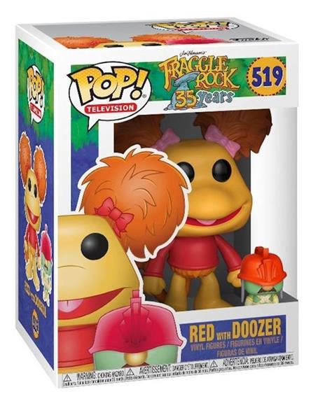 Funko POP! Television. Fraggle Rock. Red with Doozers - 4
