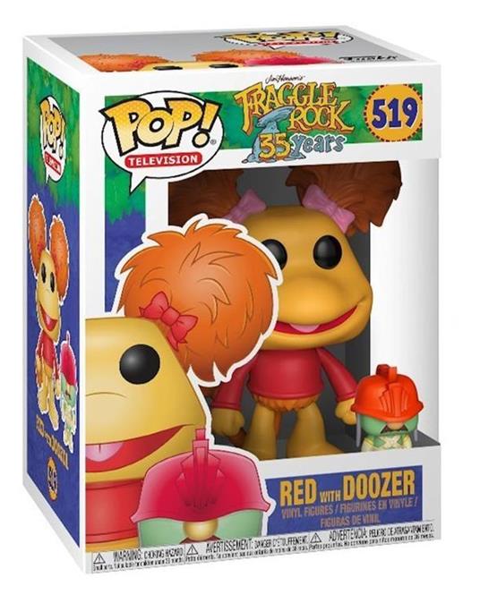 Funko POP! Television. Fraggle Rock. Red with Doozers - 3