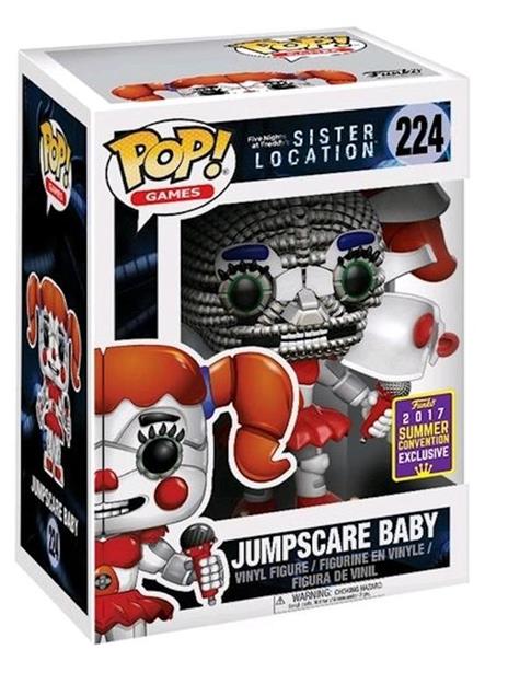 Funko Pop Culture Games Sister Location Jumpscare Baby Sdcc 2017 Vynil Figure - 4