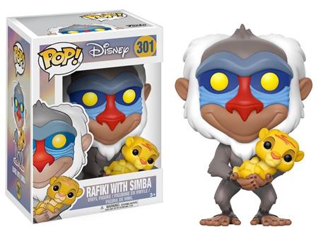 POP! Vinyl: Disney: The Lion King: Rafiki with Baby Simba - 2