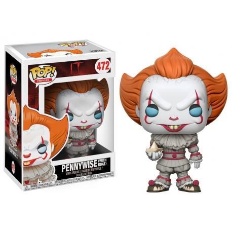Funko POP! Movies. IT. Pennywise with Boat