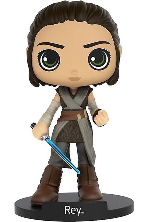 Funko Wacky Wobblers. New Edition Star Wars Episode 8 The Last Jedi. Rey Bobble Head
