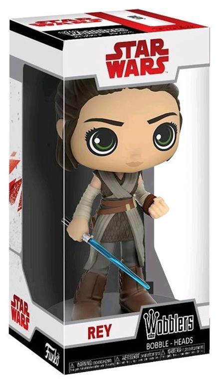 Funko Wacky Wobblers. New Edition Star Wars Episode 8 The Last Jedi. Rey Bobble Head - 3