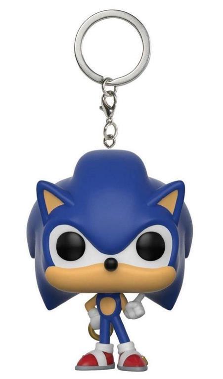 Pop Keychain-Games- Sonic w/ RIng
