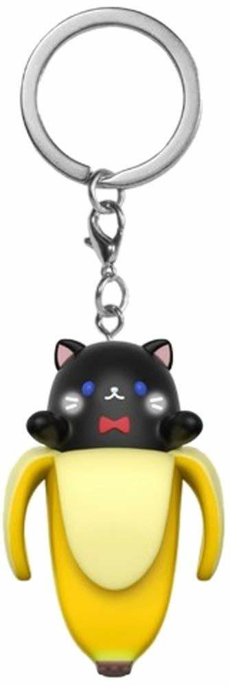 Funko Pocket POP! Bananya Keychain. Black Bananya