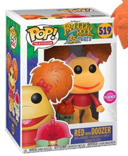 Pop! Tv: Fraggle Rock. Flocked Red With Doozer Le - 3