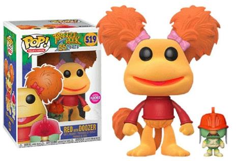 Pop! Tv: Fraggle Rock. Flocked Red With Doozer Le - 5