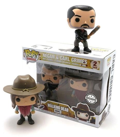 Funko POP! The Walking Dead. Negan & Carl. 2-Packs - 5