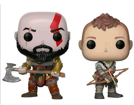Pop Games Kratos And Atreus 2 Pack God Of War Vinyl Figure - 3