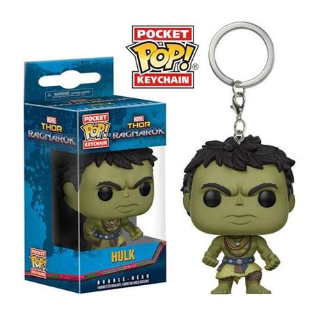 Funko Pocket POP! Marvel Keychain Thor Ragnarock. HULK Bobble-Head - 2