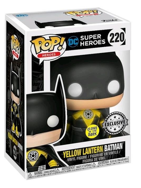 Funko POP! DC. Yellow Lantern Batman Metallic Glow in the Dark - 3