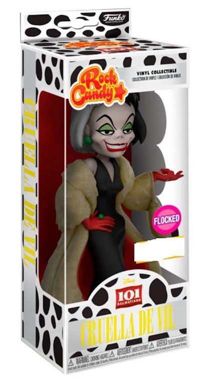 Funko Rock Candy. Disney. Cruella Flocked - 4