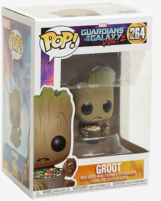 Funko Pop 264. Groot with Candy Bowl. Guardians of the Galaxy 2 - 4