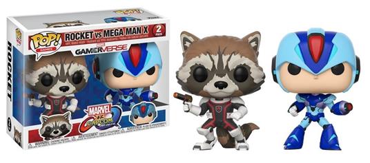 Funko POP! Games Marvel vs. Capcom Infinite. Rocket vs MegaMan X 2-PACK - 2