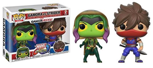 Funko POP! Games Marvel vs. Capcom Infinite. Gamora vs Strider 2-PACK - 2