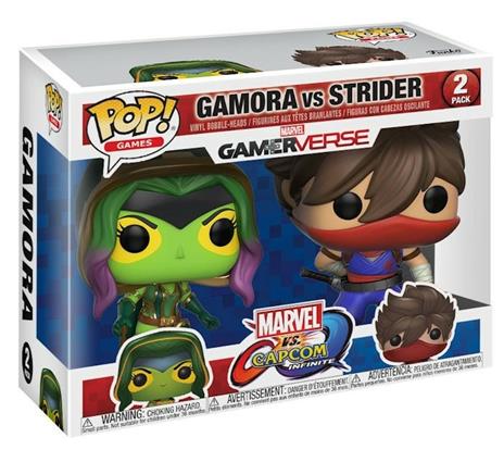 Funko POP! Games Marvel vs. Capcom Infinite. Gamora vs Strider 2-PACK - 3