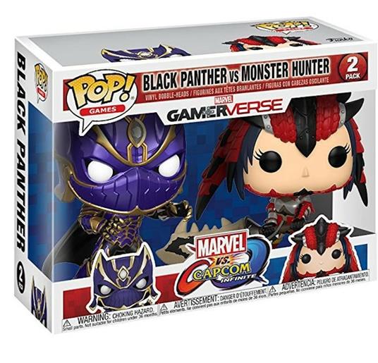 Funko POP! Games. Black Panther vs Monster Hunter 2-Packs - 3