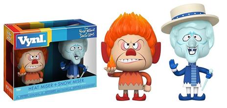 Funko Holiday Vynl! The Year without a Santa Clause. Heat Miser & Snow Miser 2-Packs - 2