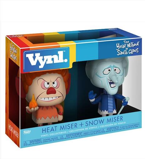 Funko Holiday Vynl! The Year without a Santa Clause. Heat Miser & Snow Miser 2-Packs - 3