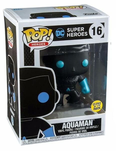 Funko POP! Justice League. Aquaman Silhouette Glow in the Dark - 3