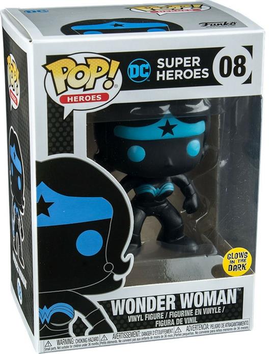 Funko POP! Justice League. Wonder Woman Silhouette Glow in the Dark - 3