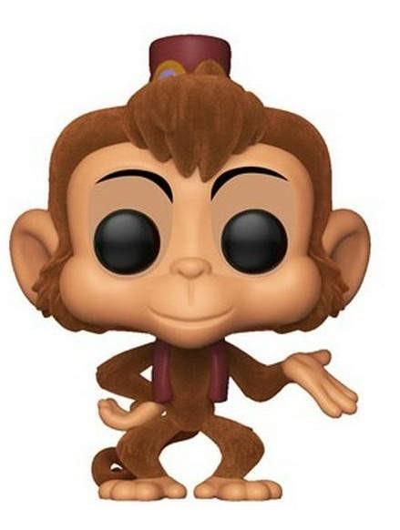 Funko POP! Aladdin: Abu (Flocked) Vinyl Figure 10cm Limited - 2