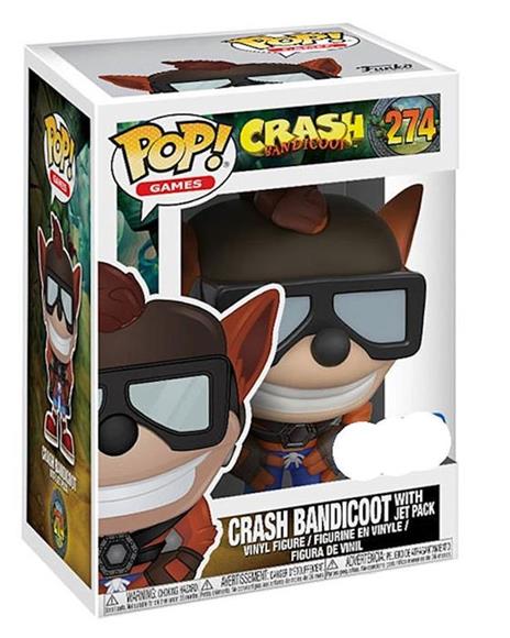 Funko Pop Culture Games Crash Bandicoot. Crash Jet Pack - 4