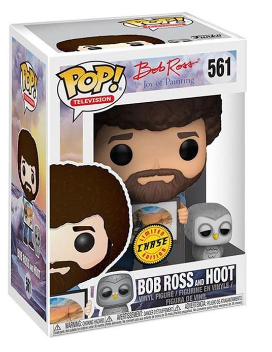 Funko POP! Television. Joy Of Painting Series 2. Bob Ross and Raccoon - 3