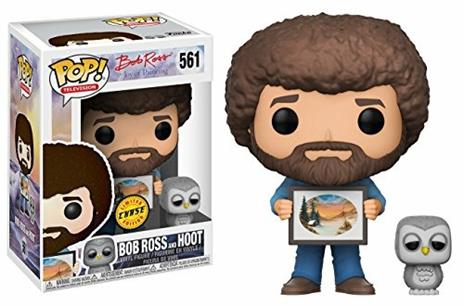 Funko POP! Television. Joy Of Painting Series 2. Bob Ross and Raccoon - 5