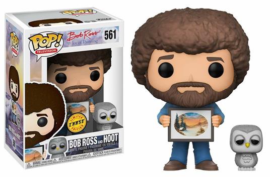 Funko POP! Television. Joy Of Painting Series 2. Bob Ross and Raccoon - 7