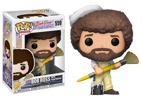 Funko POP! Television. Joy Of Painting Series 2. Bob Ross in Overalls