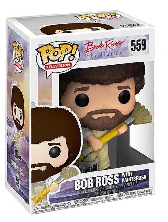 Funko POP! Television. Joy Of Painting Series 2. Bob Ross in Overalls - 3