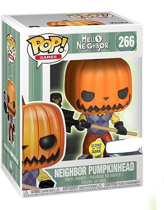 Pop! Games: Hello Neighbor. Pumpkin Head Gitd Le - 3
