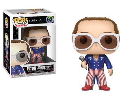 Funko POP! Rocks. Elton John Red, White, Blue - 2