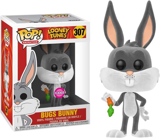Pop Figura Looney Tunes Bugs Bunny Flocked Esclusiva Funko - 2