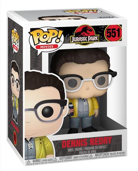 Funko POP! Jurassic Park. Dennis Nedry - 3