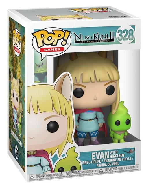 Funko POP! Games Ni No Kuni. Evan with Higgledy - 3