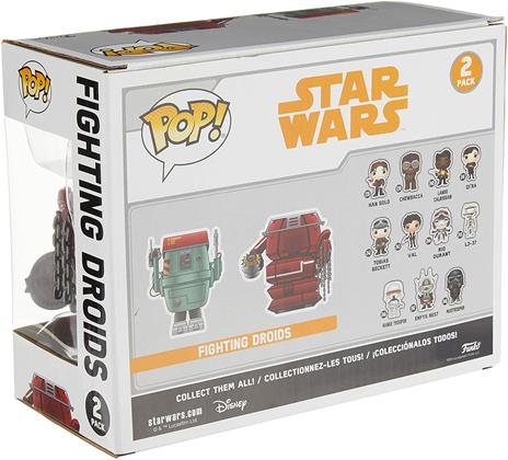 Funko POP! POP Star Wars: Solo W1 - Fight Droids Vinyl Figure 10cm - 4