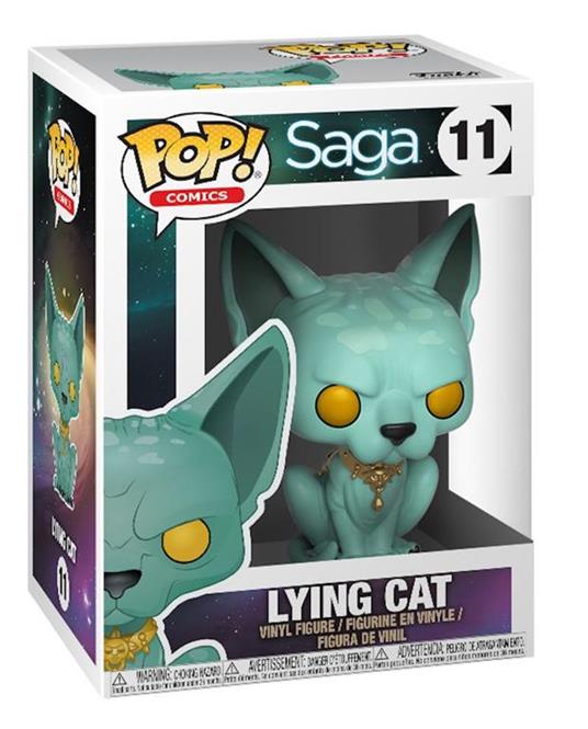 Funko POP! Comics Saga. Lying Cat. Gatto Bugia - 4