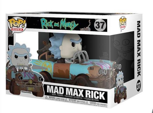 Funko POP! Rides. Rick & Morty. Mad Max Rick - 4