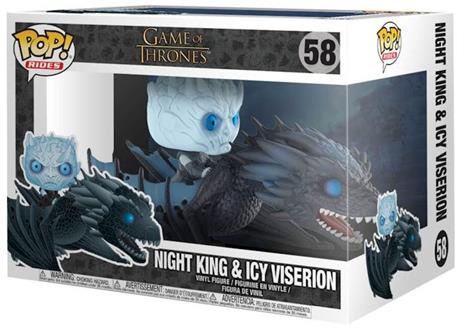 Funko POP Rides! Game Of Thrones Night King on Drogon Set - 3