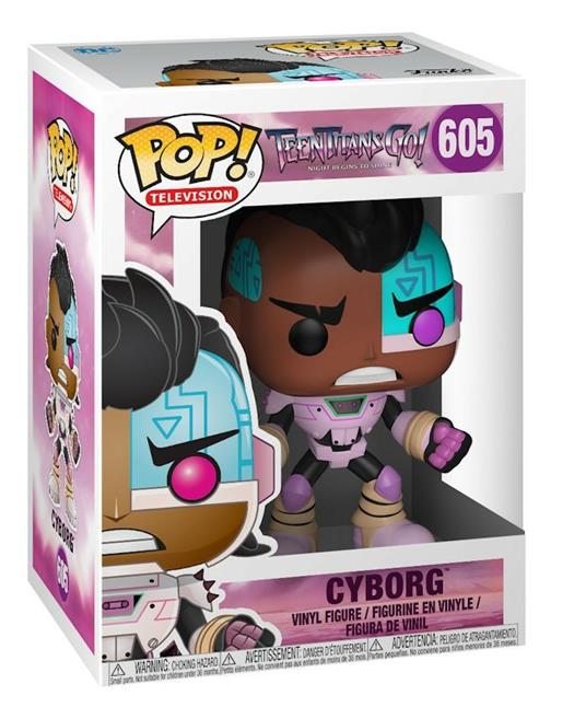Funko POP! Teen Titans Go! The Night Begins To Shine. Cyborg - 3